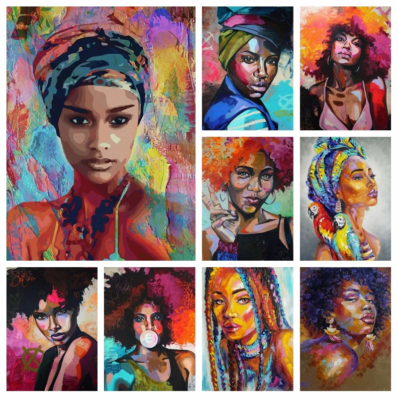 Black African Amercian Woman Diamond Painting Cross Stitch Melanin Girl Full Square Drills Embroidery Kits Gift Home Decor
Black African Amercian Woman Diamond Painting Cross Stitch Melanin Girl Full Square Drills Embroidery Kits Gift Home Decor