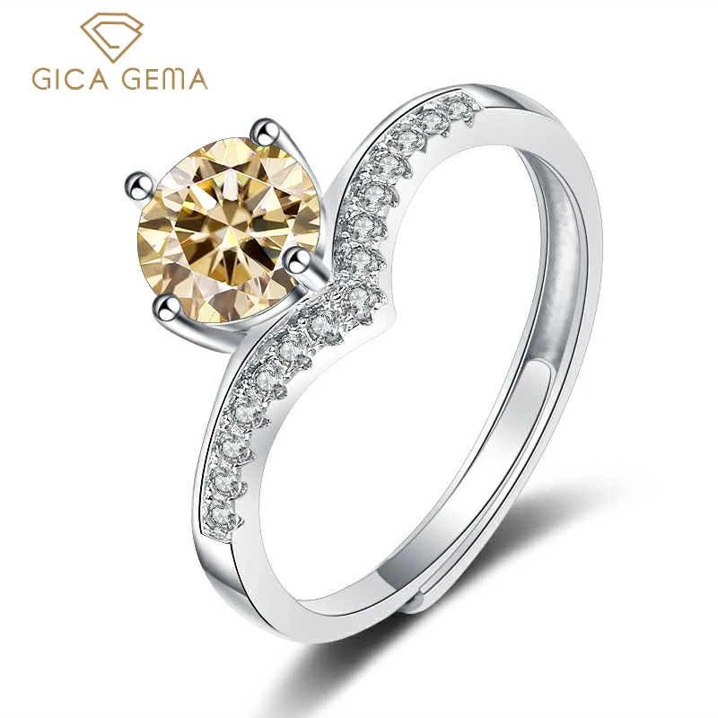 Женское Сверкающее обручальное кольцо Gica Gema, из серебра 100% пробы, 925 пробы, оптовая продажа
Женское Сверкающее обручальное кольцо Gica Gema, из серебра 100% пробы, 925 пробы, оптовая продажа