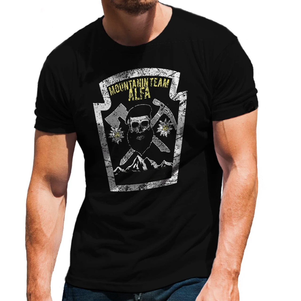 Mountain Team Alfa Edelweiss Bundeswehr Gebirgsjäger T-Shirt. Summer Cotton Short Sleeve O-Neck Mens T Shirt New S-3XL
Mountain Team Alfa Edelweiss Bundeswehr Gebirgsjäger T-Shirt. Summer Cotton Short Sleeve O-Neck Mens T Shirt New S-3XL