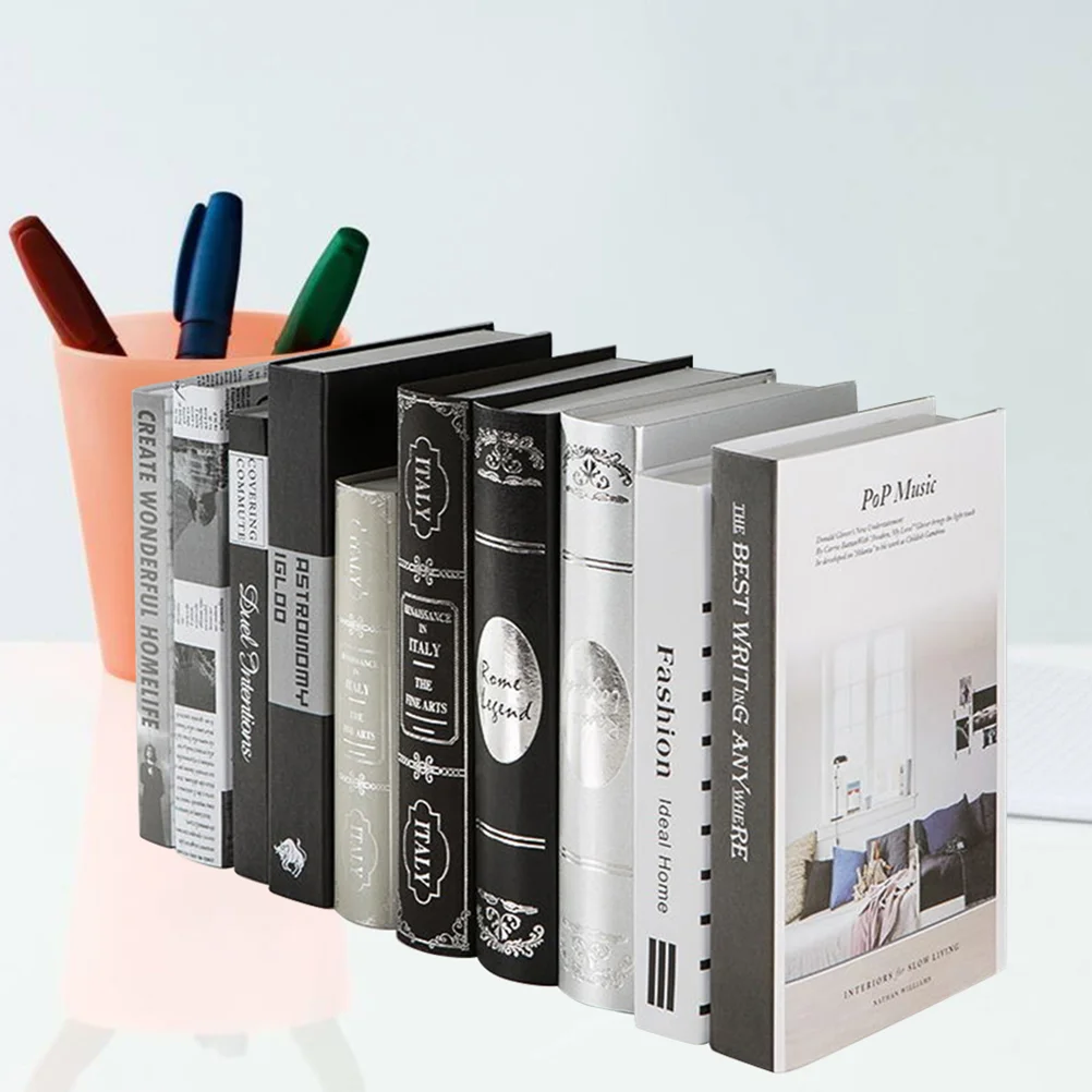 Books Bookdecor Decoration Fake Faux Decorative Table Bookshelf Model Coffee Box Home Simulation Artificial Decorations Props
Books Bookdecor Decoration Fake Faux Decorative Table Bookshelf Model Coffee Box Home Simulation Artificial Decorations Props