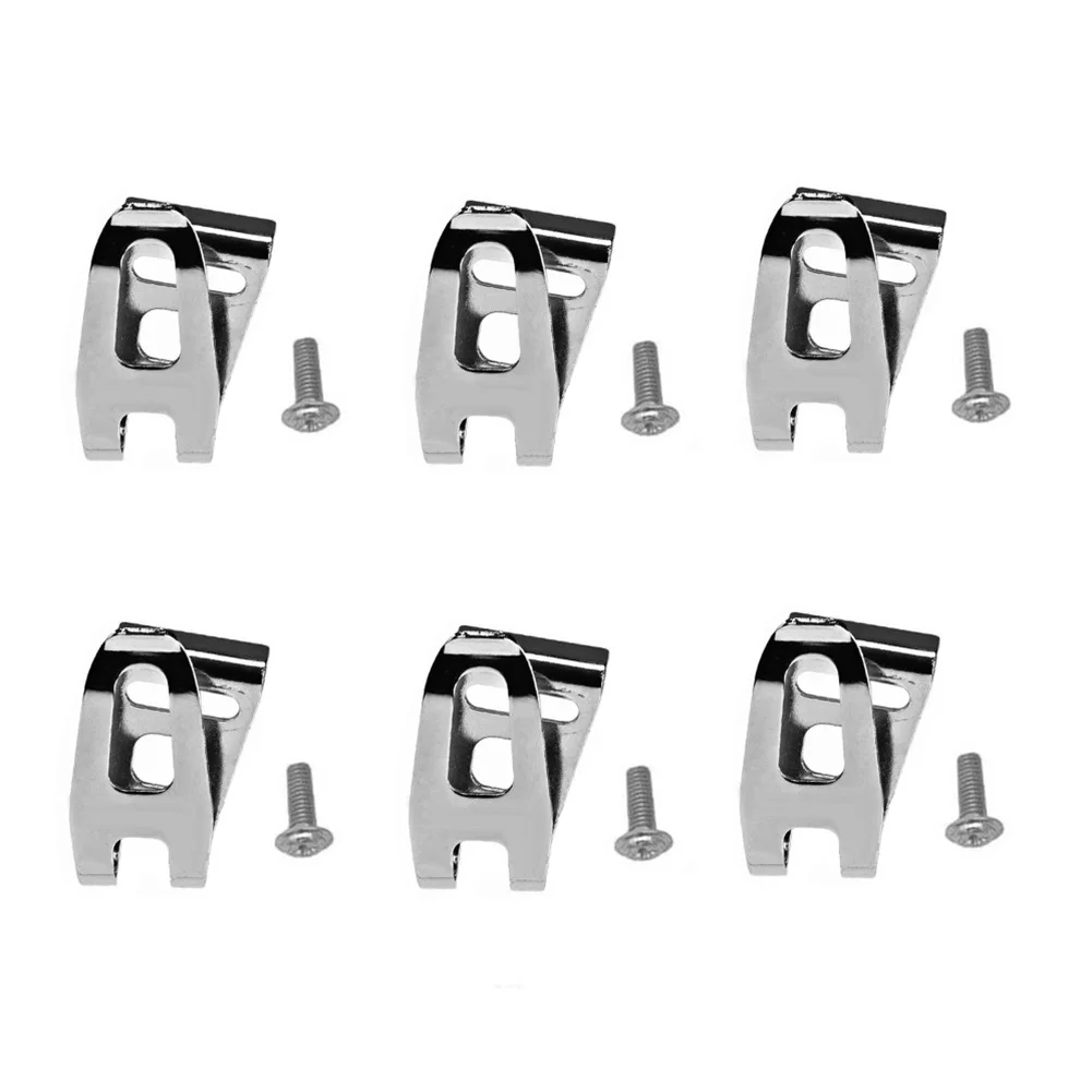 6Pcs Belt Clip Hook For 18V LXT Cordless Drills Impact Driver Power 3pcs Hooks And 3pcs Screws Set Tools Accessories
6Pcs Belt Clip Hook For 18V LXT Cordless Drills Impact Driver Power 3pcs Hooks And 3pcs Screws Set Tools Accessories