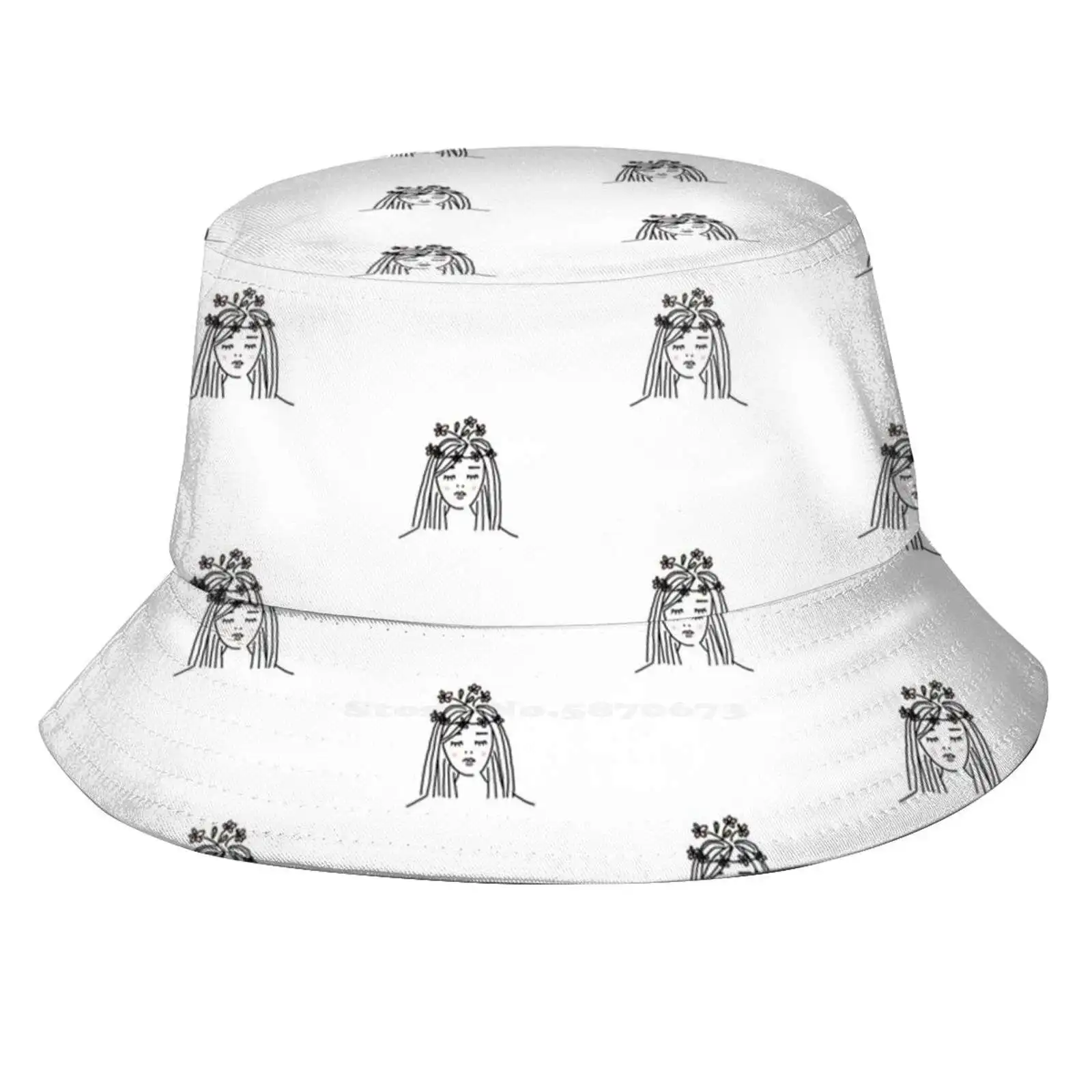 Flower Girl Unisex Fashion Women Men Breathable Bucket Hats Girl Line Art Flowers Flower Crown Pink Portrait Plants Line
Flower Girl Unisex Fashion Women Men Breathable Bucket Hats Girl Line Art Flowers Flower Crown Pink Portrait Plants Line