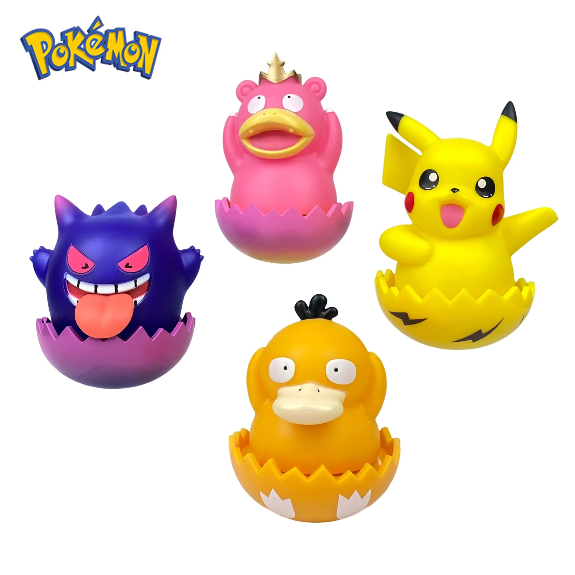 4 Pieces Pokemon Pikachu Gengar Slowpoke Action Figure Toys Poke Ball Budaoweng Anime Figurine Juguetes Kids Birthday Gift
4 Pieces Pokemon Pikachu Gengar Slowpoke Action Figure Toys Poke Ball Budaoweng Anime Figurine Juguetes Kids Birthday Gift