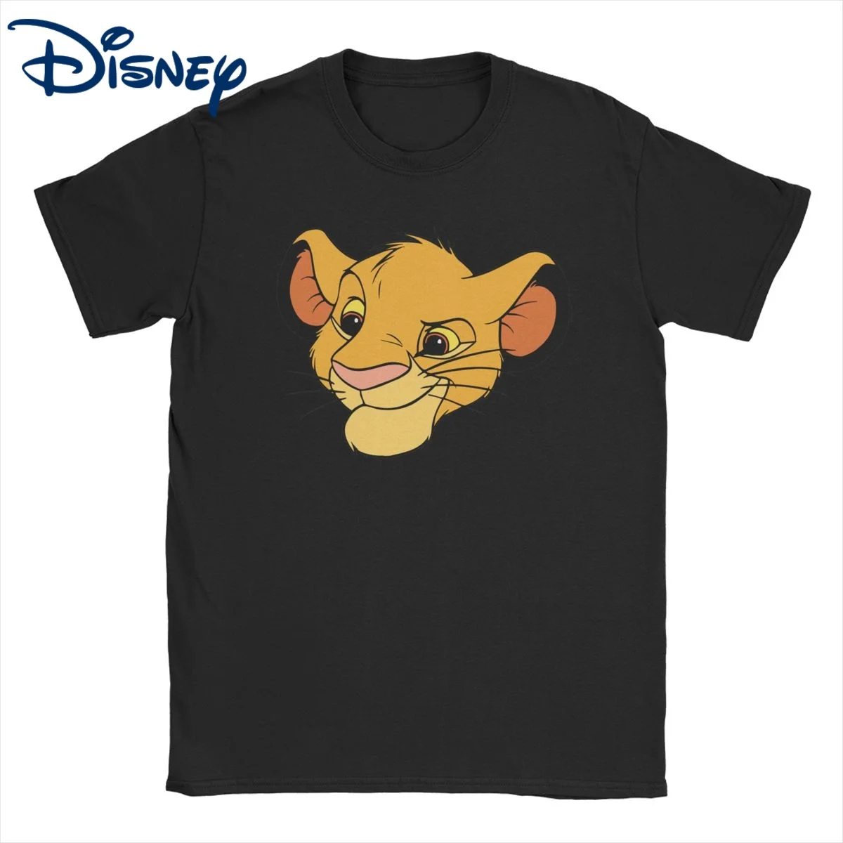 Мужские и женские футболки с симбой "Король Лев", Детские футболки, хлопковые топы с диснеевским рисунком, необычные футболки с коротким рукавом
Мужские и женские футболки с симбой "Король Лев", Детские футболки, хлопковые топы с диснеевским рисунком, необычные футболки с коротким рукавом