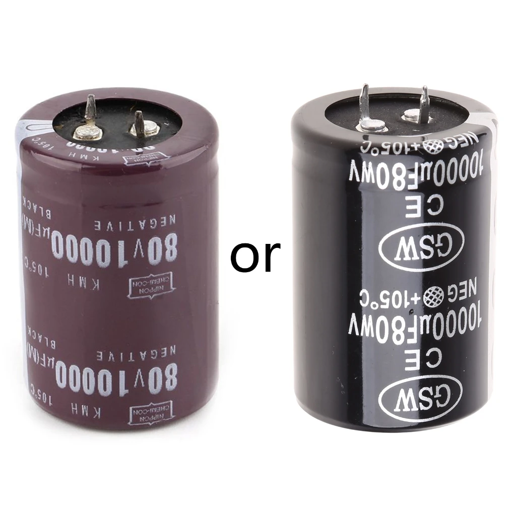 35x50mm 80V 10000uF Electrolytic Capacitor Filter Current Condenser For Audio Am Dropshopping
35x50mm 80V 10000uF Electrolytic Capacitor Filter Current Condenser For Audio Am Dropshopping