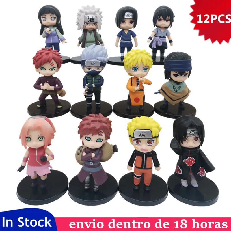 12Pcs/Set Anime Naruto Figure Toys Hinata Sasuke Itachi Kakashi Gaara Jiraiya Sakura Q Version PVC Collection Action Figure Doll 
12Pcs/Set Anime Naruto Figure Toys Hinata Sasuke Itachi Kakashi Gaara Jiraiya Sakura Q Version PVC Collection Action Figure Doll