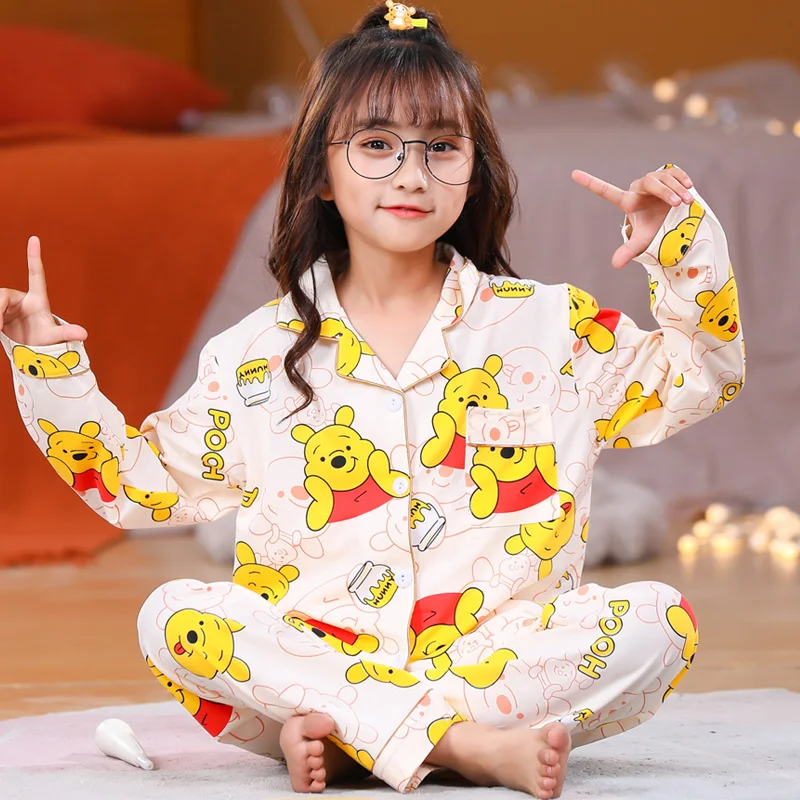 Disney Kids Pajamas Sets Boys Girls Cotton Night Suit Children Cartoon Sleepwear Pyjamas Kids Nightwear 2-13Y Teens Clothes
Disney Kids Pajamas Sets Boys Girls Cotton Night Suit Children Cartoon Sleepwear Pyjamas Kids Nightwear 2-13Y Teens Clothes