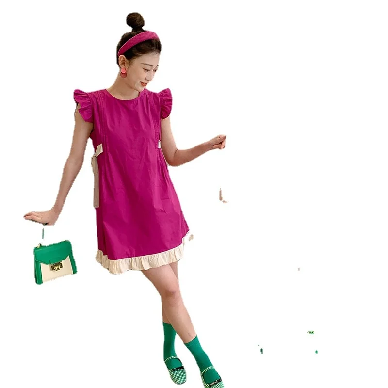 Children Mother Daughter Dress Kids Family Matching Outfits Baby Girls Dragonfruit Colorblock Vestidos Summer Straight Dresses
Children Mother Daughter Dress Kids Family Matching Outfits Baby Girls Dragonfruit Colorblock Vestidos Summer Straight Dresses