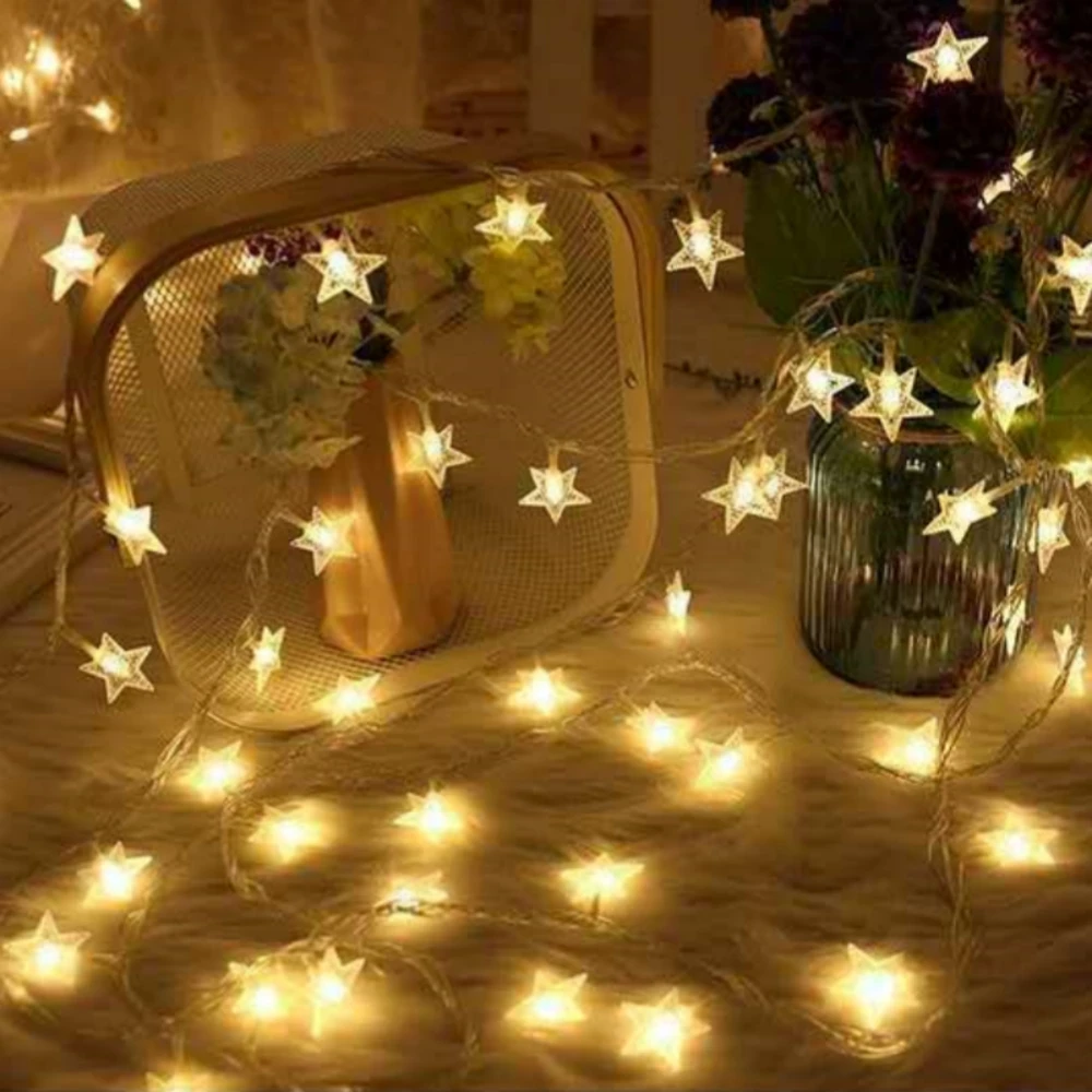 Outdoor Camping Festival Decoration Light String LED Star Light String Girl's Bedroom Full of Sky Stars Atmosphere Light
Outdoor Camping Festival Decoration Light String LED Star Light String Girl's Bedroom Full of Sky Stars Atmosphere Light