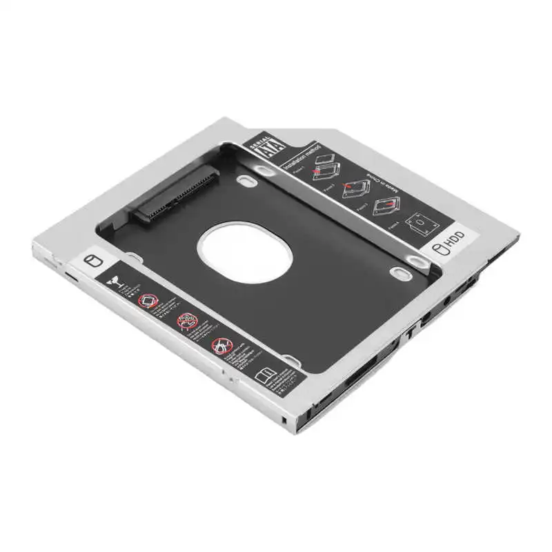 HDD Caddy Bay 9.5mm Universal Wear Resistant Providing Storage Space To 2nd SSD HDD Hard Drive Caddy for Laptop
HDD Caddy Bay 9.5mm Universal Wear Resistant Providing Storage Space To 2nd SSD HDD Hard Drive Caddy for Laptop