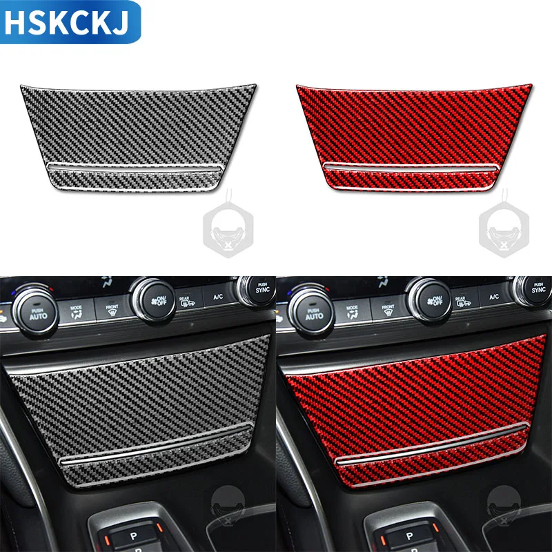 Carbon Fiber Central Control Storage Box Panel Interior Accessories Car Styling Decoration For Honda Accord 2018 2019 2020 2021
Carbon Fiber Central Control Storage Box Panel Interior Accessories Car Styling Decoration For Honda Accord 2018 2019 2020 2021