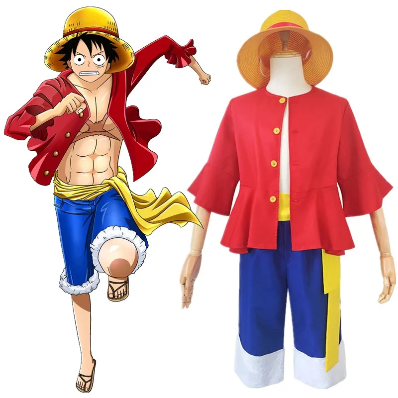 Аниме ONE PIECE Monkey D. Luffy косплей костюм комплект шляпа рубашка пояс 6 точек брюки шорты костюм хэллоуин реквизит
Аниме ONE PIECE Monkey D. Luffy косплей костюм комплект шляпа рубашка пояс 6 точек брюки шорты костюм хэллоуин реквизит