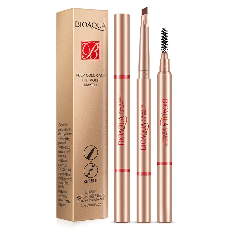 1 Poquanya Double Head Multi-purpose Shaping Eyebrow Pen Wholesale Waterproof Sweat Easy To Lasting Not Dizzy Easy To Color
1 Poquanya Double Head Multi-purpose Shaping Eyebrow Pen Wholesale Waterproof Sweat Easy To Lasting Not Dizzy Easy To Color