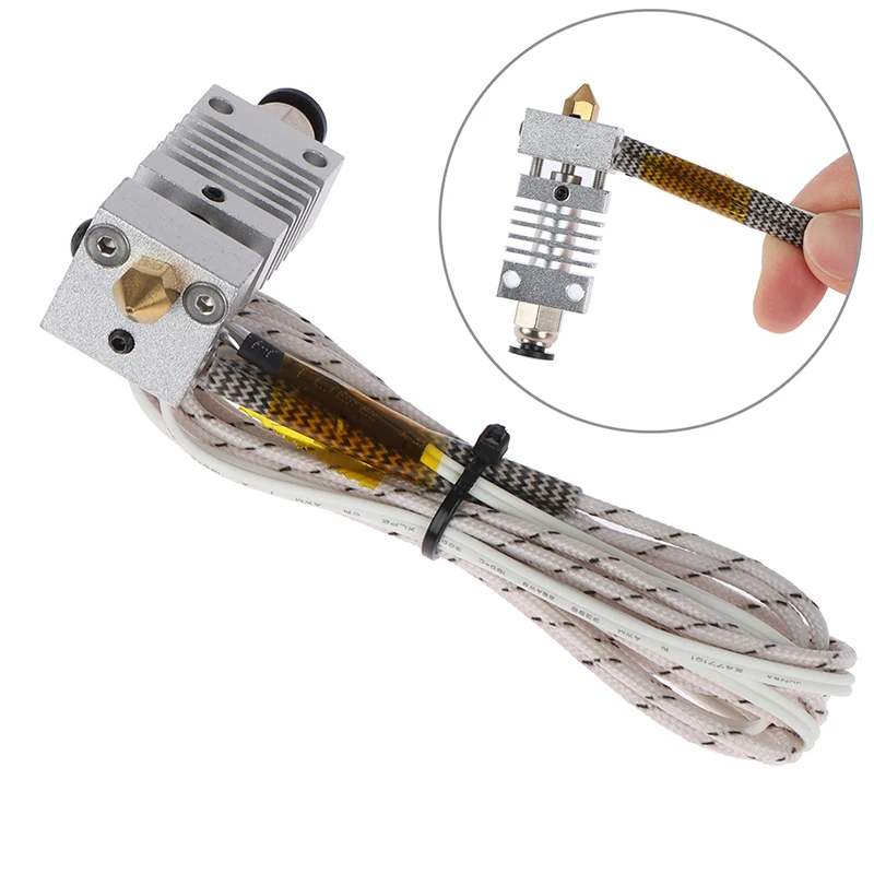 Комплект экструдера Hotend V6 для экструзии на большие расстояния, 12 В/24 В, 50 Вт, J-head, Тепловой разрыв горловины 1,75 мм для фотографического принте...
Комплект экструдера Hotend V6 для экструзии на большие расстояния, 12 В/24 В, 50 Вт, J-head, Тепловой разрыв горловины 1,75 мм для фотографического принте...
