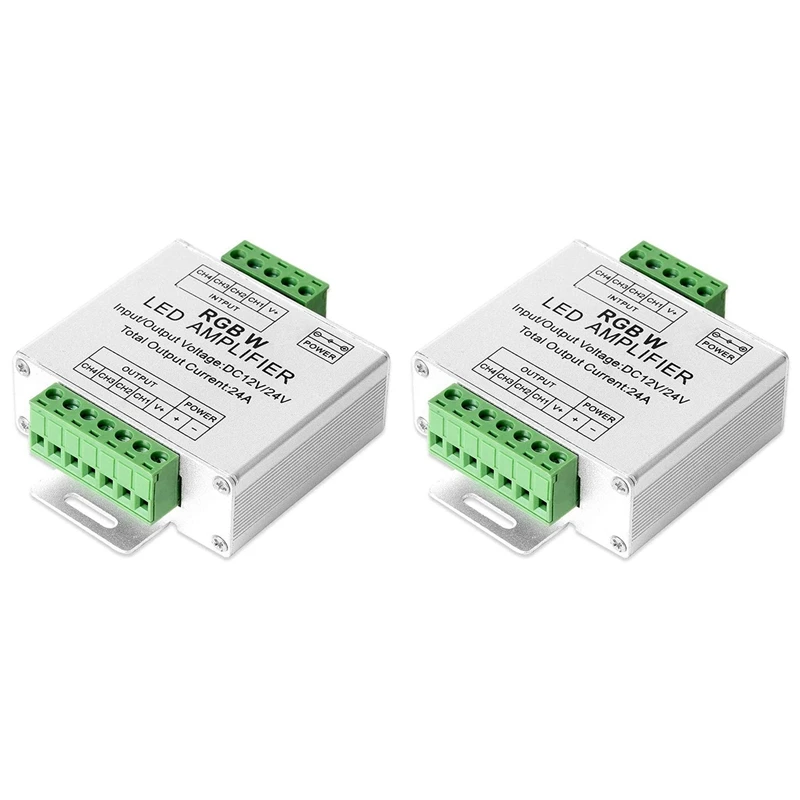 Контроллер усилителя светодиодной ленты RGB/RGBW 5050, 2 шт., работает с 4-контактной/5-контактной светодиодной лентой 12 В/24 В постоянного тока, 50SMD
Контроллер усилителя светодиодной ленты RGB/RGBW 5050, 2 шт., работает с 4-контактной/5-контактной светодиодной лентой 12 В/24 В постоянного тока, 50SMD