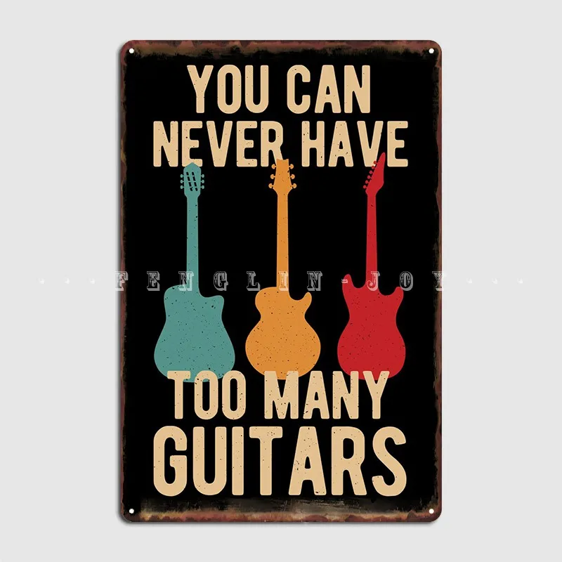 Funny Guitar Poster Metal Plaque Club Bar Vintage Wall Mural Wall Decor Tin Sign Posters 
Funny Guitar Poster Metal Plaque Club Bar Vintage Wall Mural Wall Decor Tin Sign Posters