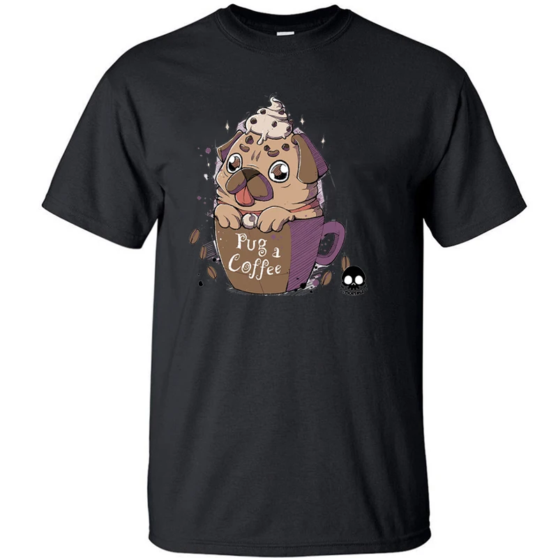Pug Coffee Funny T Shirt For Men Dog Kawaii Cute Graphic T Shirts Tshirt Tee Clothing Streetwear Tshirts Cotton Summer Tops Tees
Pug Coffee Funny T Shirt For Men Dog Kawaii Cute Graphic T Shirts Tshirt Tee Clothing Streetwear Tshirts Cotton Summer Tops Tees