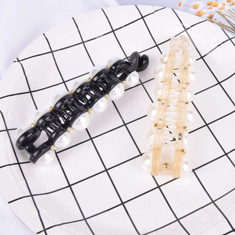 1Pc Small Fragrant Wind Hair Clip Pearls Hairpins Hair Clips Jewelry Banana Clips Headwear Ponytail Barrettes
1Pc Small Fragrant Wind Hair Clip Pearls Hairpins Hair Clips Jewelry Banana Clips Headwear Ponytail Barrettes