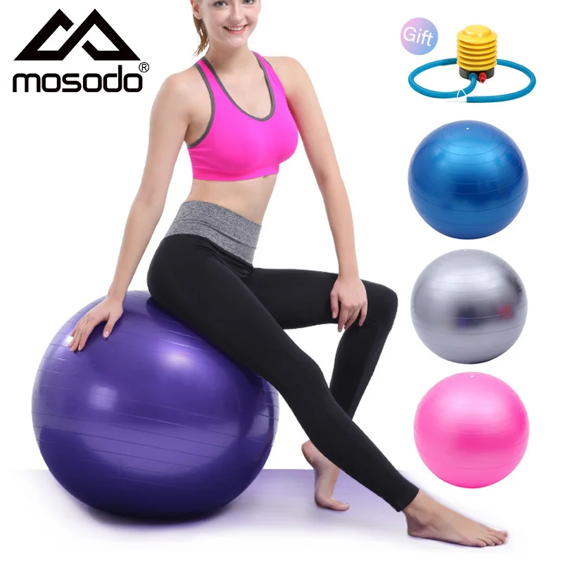 Mosodo Yoga Balls Fitness Balance Ball Anti-burst Fitball 45cm 55cm 65cm 75cm Pilates Balls Gym Core Bodybuilding Yoga Equipment 
Mosodo Yoga Balls Fitness Balance Ball Anti-burst Fitball 45cm 55cm 65cm 75cm Pilates Balls Gym Core Bodybuilding Yoga Equipment