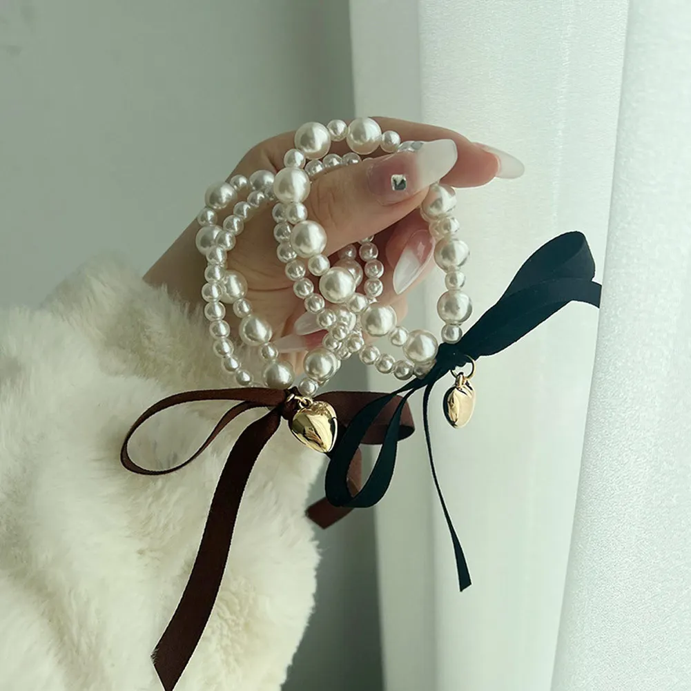 3 Colors Woman Elegant Pearl Hair Ties Beads Girls Scrunchies Rubber Bands Ponytail Holders Hair Accessories Elastic Hair Band
3 Colors Woman Elegant Pearl Hair Ties Beads Girls Scrunchies Rubber Bands Ponytail Holders Hair Accessories Elastic Hair Band