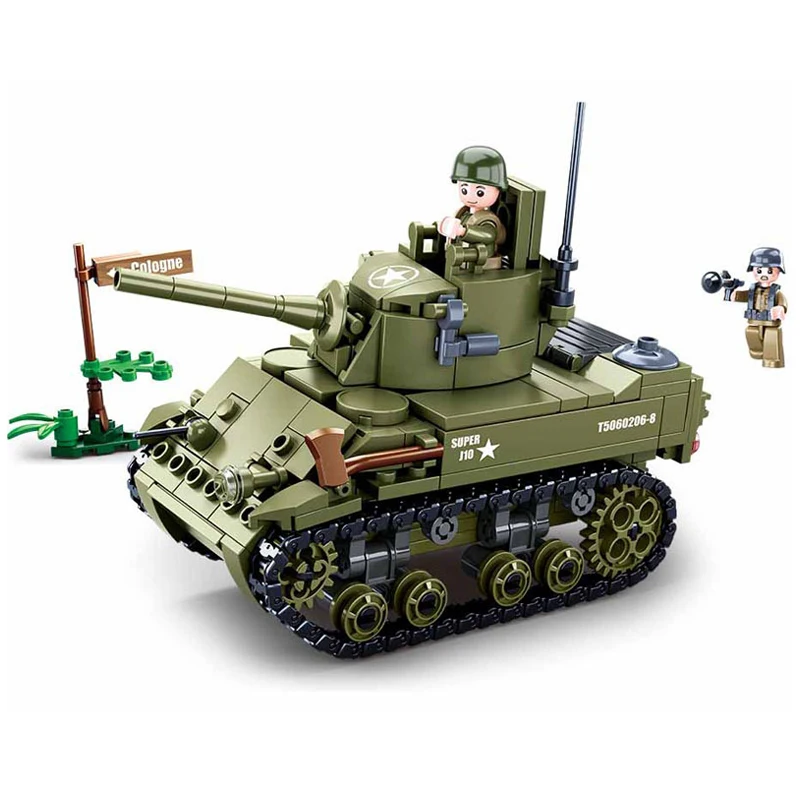 World War II Normandy Landing US Army M5 Stirling Tank Weapon Building Blocks Military Soldier Bricks Classic Model Kids Toys
World War II Normandy Landing US Army M5 Stirling Tank Weapon Building Blocks Military Soldier Bricks Classic Model Kids Toys
