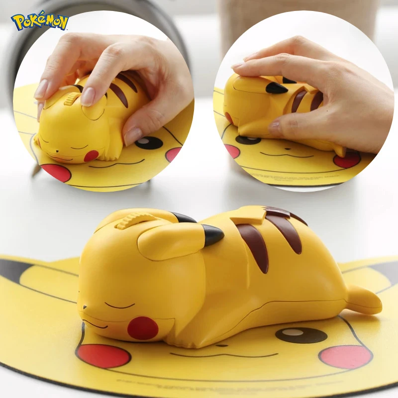 New Genuine Pokemon Anime Pikachu Usb Wireless Mouse Pokemon Wireless Bluetooth Mouse Pad Pikachu Mouse Kawaii Toys Kids Gift
New Genuine Pokemon Anime Pikachu Usb Wireless Mouse Pokemon Wireless Bluetooth Mouse Pad Pikachu Mouse Kawaii Toys Kids Gift