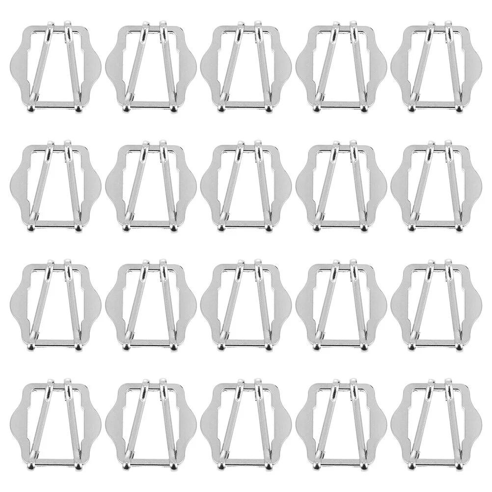 50 Pcs Accessories Belt Buckle Double Needle Strap Buckles Alloy Shoulder Clothing
50 Pcs Accessories Belt Buckle Double Needle Strap Buckles Alloy Shoulder Clothing
