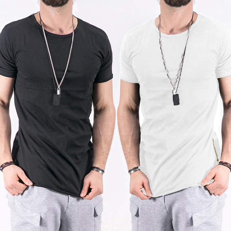 New Men's Hip Hop T-shirt Short Sleeve Casual Men T shirt Solid Swag Man Streetwear Tee shirts Round Collar Tops Male Clothing
New Men's Hip Hop T-shirt Short Sleeve Casual Men T shirt Solid Swag Man Streetwear Tee shirts Round Collar Tops Male Clothing