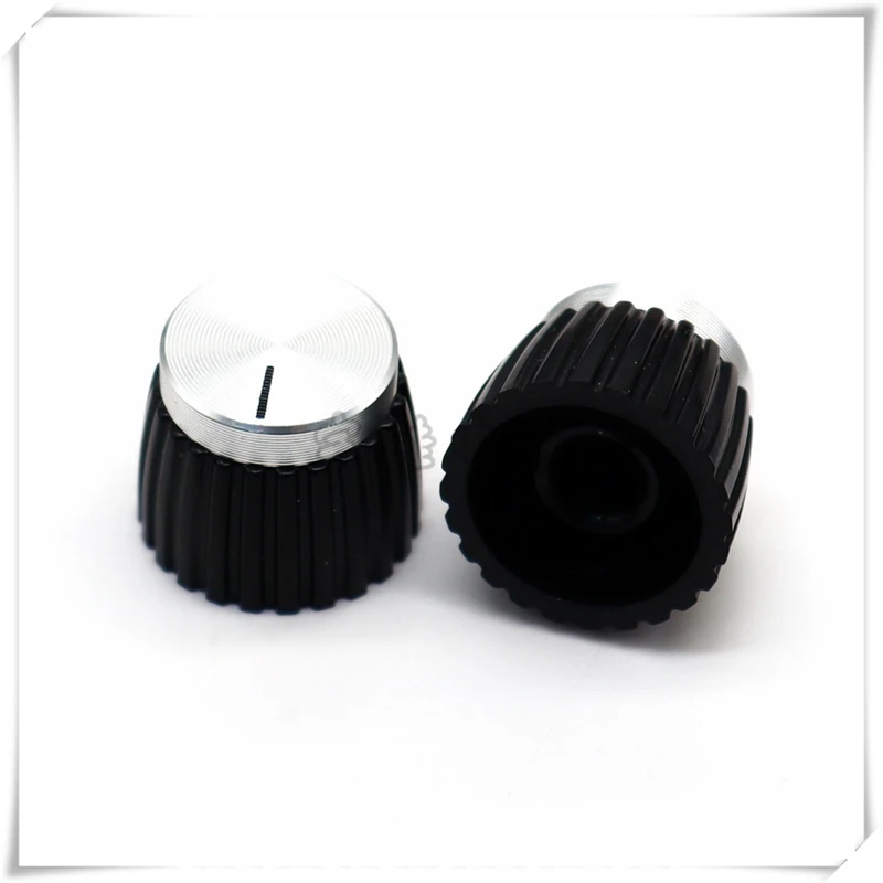 10 Piece Aluminum Plastic Knob Cap Diameter 20mm Height 16mm Potentiometer Encoder Knob Flower Shaped Inner Hole 6mm
10 Piece Aluminum Plastic Knob Cap Diameter 20mm Height 16mm Potentiometer Encoder Knob Flower Shaped Inner Hole 6mm