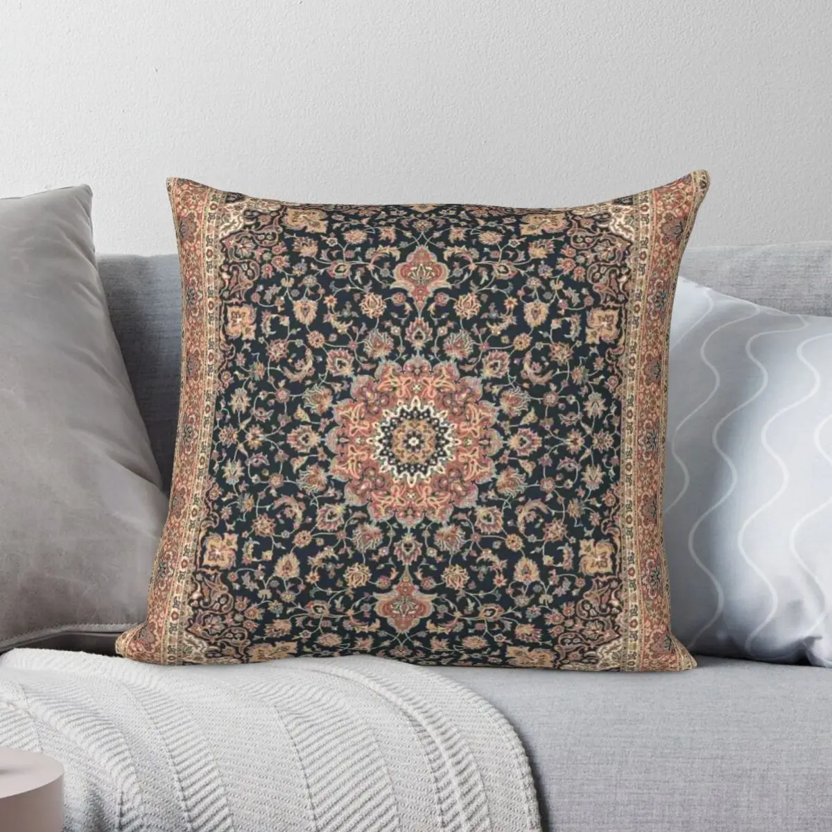 Antique Persian Rug Pillowcase Polyester Linen Velvet Printed Zip Decor Sofa Cushion Case Wholesale 18"
Antique Persian Rug Pillowcase Polyester Linen Velvet Printed Zip Decor Sofa Cushion Case Wholesale 18"