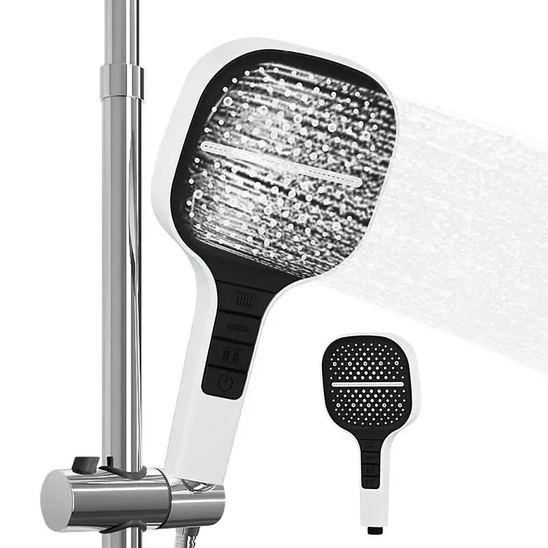 Handheld Showerheads Made Id ABS Material Piano Keys Design Weight About 300g Flexible & Anti-extrusion Multi-functional Design
Handheld Showerheads Made Id ABS Material Piano Keys Design Weight About 300g Flexible & Anti-extrusion Multi-functional Design