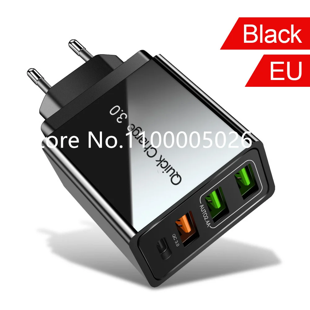 10PCS/Lot 36W+QC3.0 PD USB Type C Charger 4 Ports Quick Charge 3.0 For iP 13 12 11 Pro Samsung Xiaomi Huawei Fast Wall Charger
10PCS/Lot 36W+QC3.0 PD USB Type C Charger 4 Ports Quick Charge 3.0 For iP 13 12 11 Pro Samsung Xiaomi Huawei Fast Wall Charger