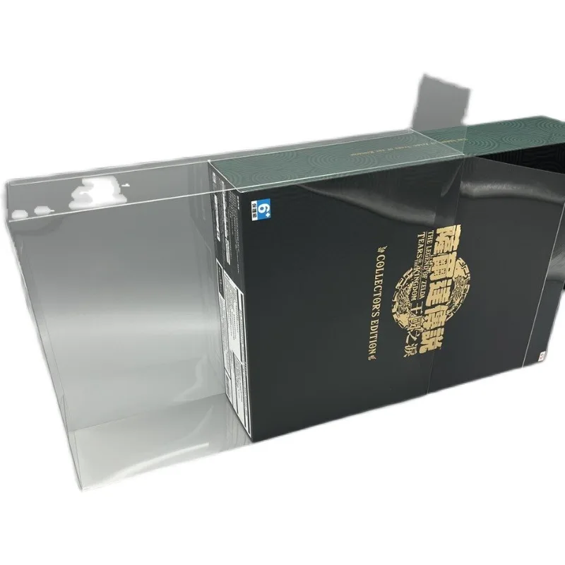 

100PCS Transparent Box For Switch NS Console For The Legend of Zelda: Tears of the Kingdom Collector's Edition Display Clear box