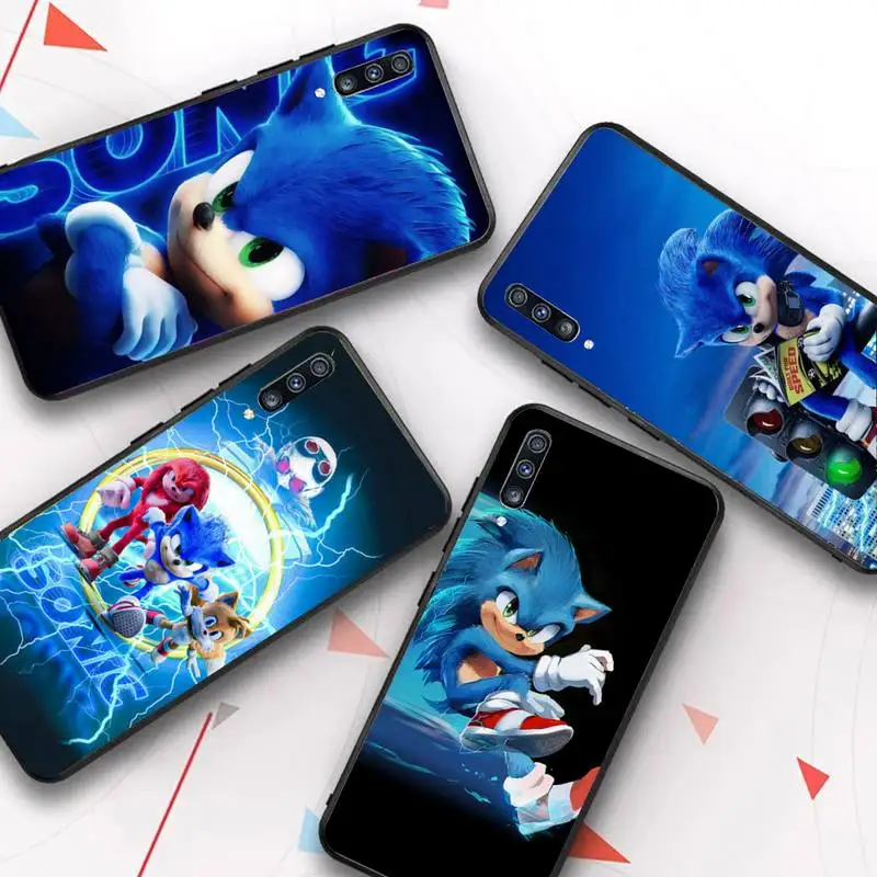 

S-Sonic H-Hedgehog Phone Case for Samsung A51 01 50 71 21S 70 31 40 30 10 20 S E 11 91 A7 A8 2018