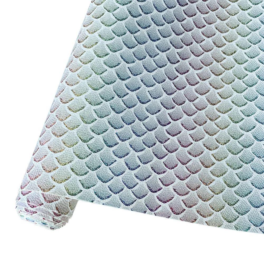Holographic crystal lattice faux leather sheet solid color synthetic leather fabric for DIY earrings hair bun handcrafted crafts 
Holographic crystal lattice faux leather sheet solid color synthetic leather fabric for DIY earrings hair bun handcrafted crafts