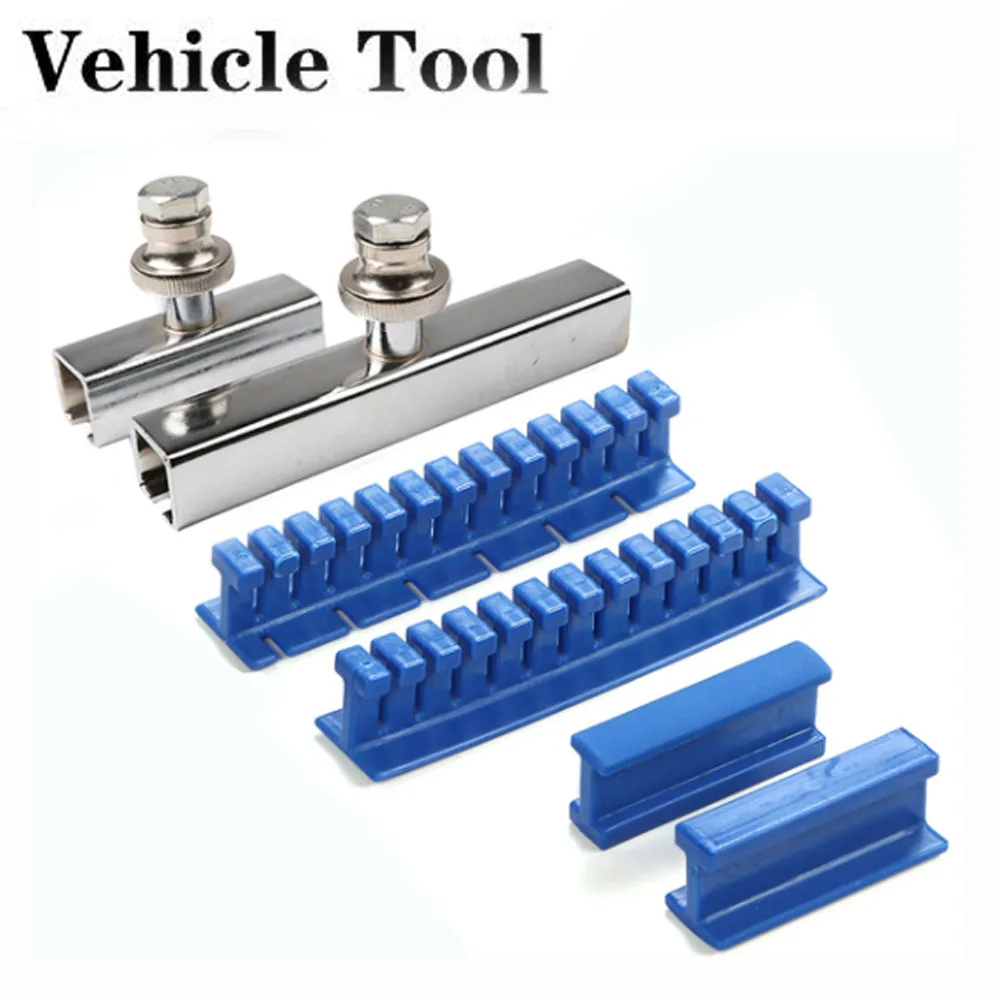New 6Pcs Car Paintless Dent Repair Puller Tabs Removal Holder Kit Large Area Car Dent Removal Tool Car Tools Suction Dent Fixer
New 6Pcs Car Paintless Dent Repair Puller Tabs Removal Holder Kit Large Area Car Dent Removal Tool Car Tools Suction Dent Fixer
