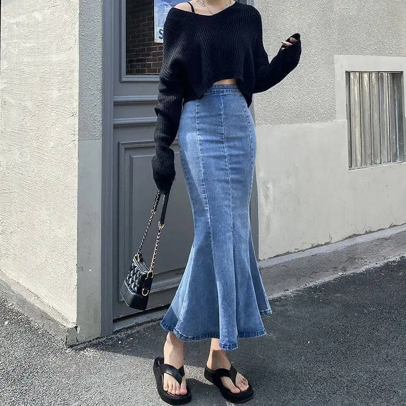 Summer Women Trumpet Split Skirt Harajuku High Waist Package Hip Skirts Ladies Casual Korean Pleated Mini A-Line Skirt Female
Summer Women Trumpet Split Skirt Harajuku High Waist Package Hip Skirts Ladies Casual Korean Pleated Mini A-Line Skirt Female