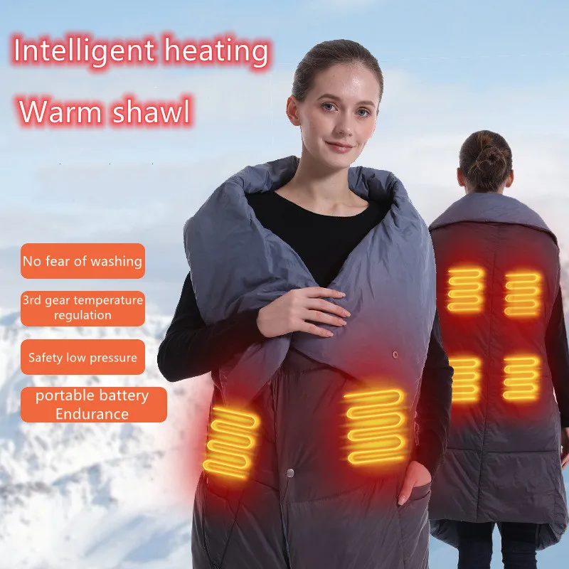 Usb Electric Heating Blanket Warm Vest 3-Speed Adjust Temperature Fast Heating Winter Keep Warm Pad Home Office Use
Usb Electric Heating Blanket Warm Vest 3-Speed Adjust Temperature Fast Heating Winter Keep Warm Pad Home Office Use