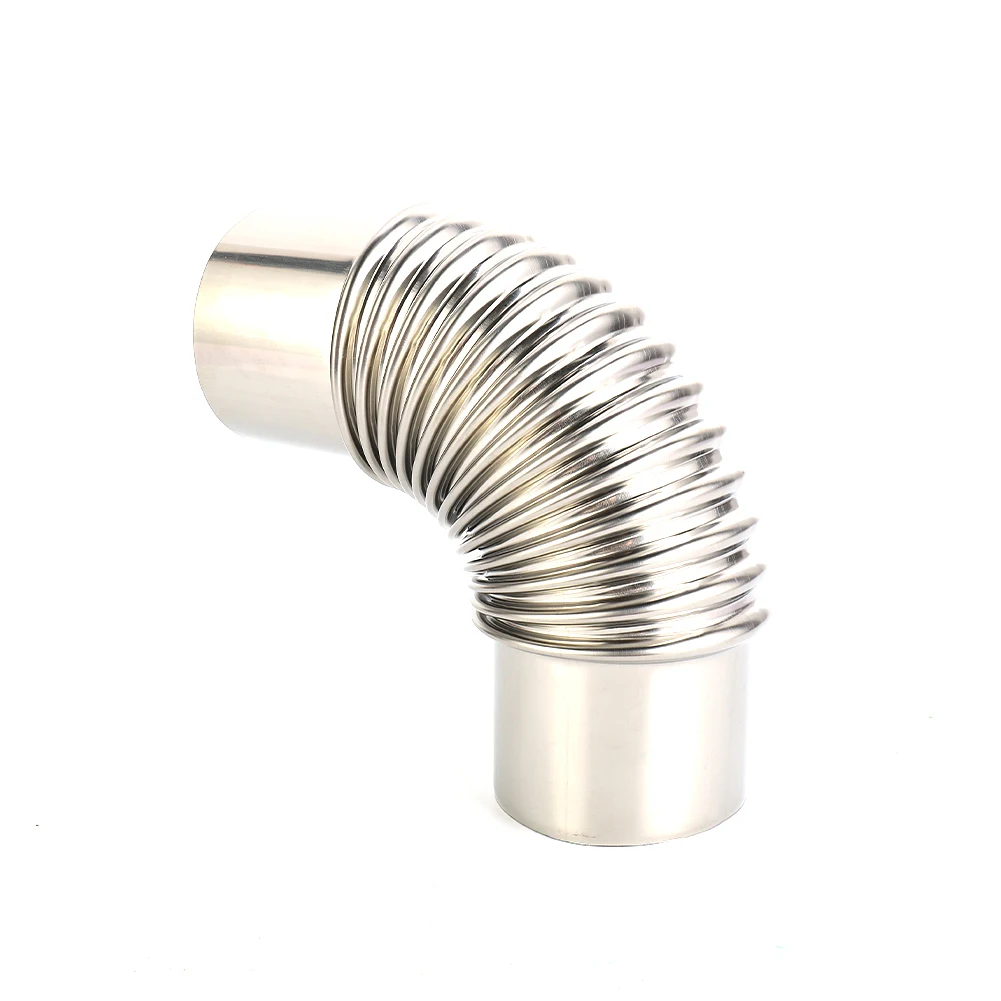 90 Degree Elbow Pipe 1PCS 60mm Elbow Chimney Liner Bend 90° Multi Flue Stainless Steel Stove Pipe Water Heater
90 Degree Elbow Pipe 1PCS 60mm Elbow Chimney Liner Bend 90° Multi Flue Stainless Steel Stove Pipe Water Heater