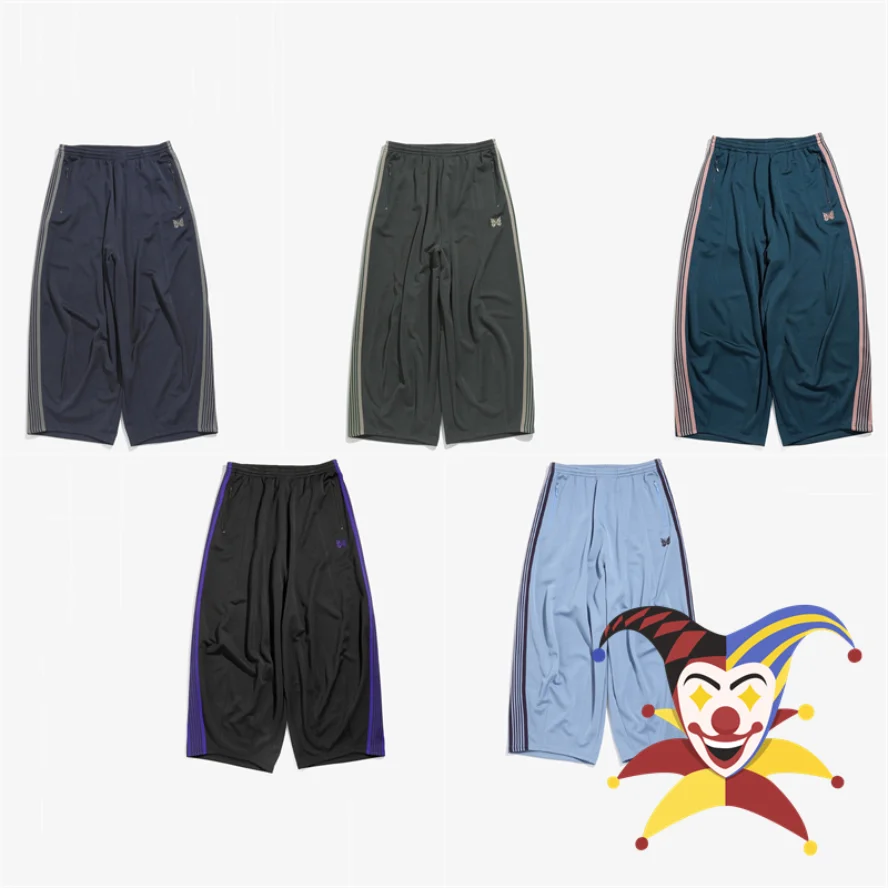 Wide Needles sweatpants Men Women Needles AWGE Wide Leg Trousers Embroidery Butterfly Track Pants
Wide Needles sweatpants Men Women Needles AWGE Wide Leg Trousers Embroidery Butterfly Track Pants