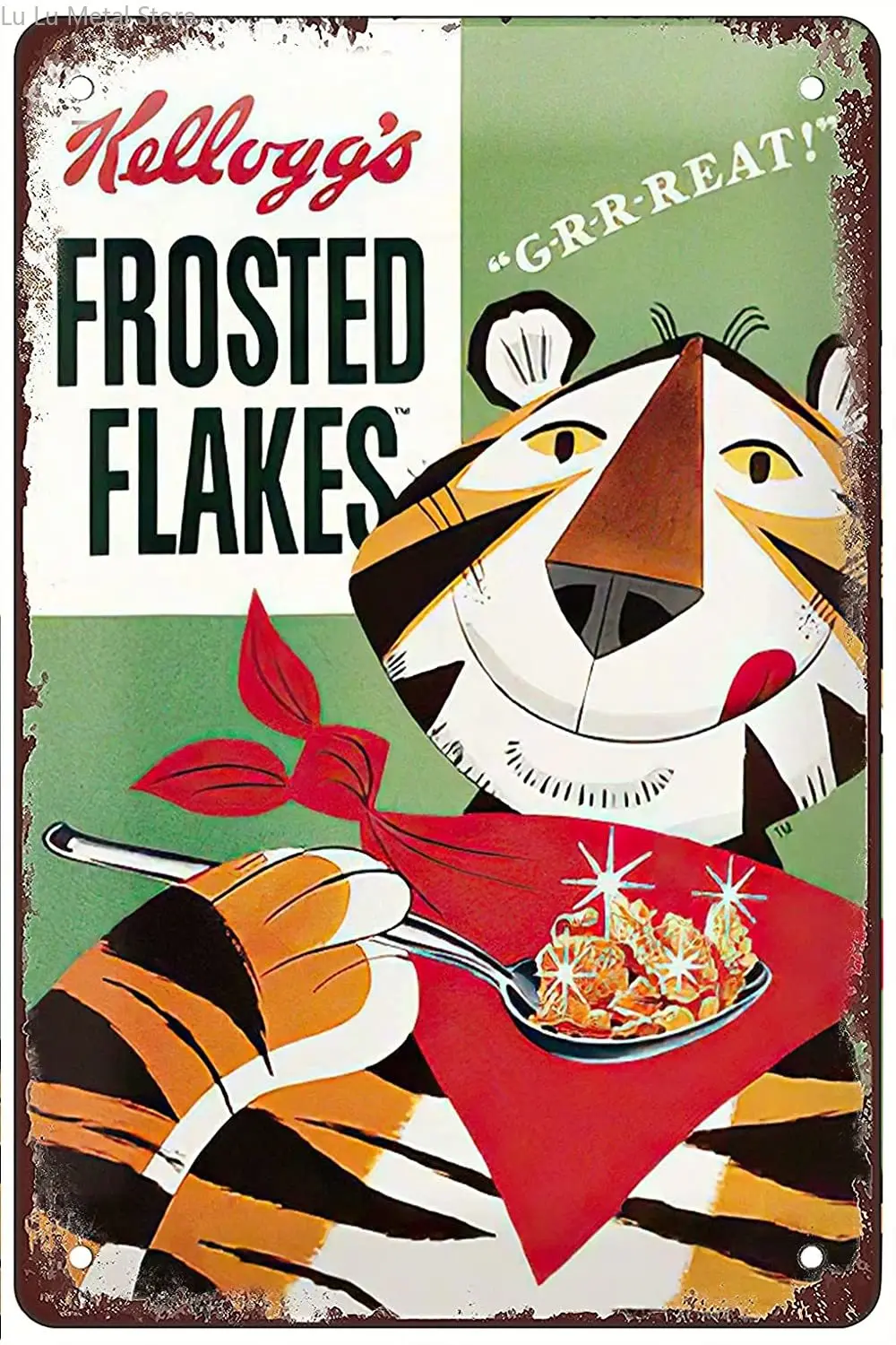 Kellogg s Froste винтажный металлический жестяной знак для мужчин и женщин, Настенный декор для баров, ресторанов, кафе, пабов, 12x8 дюймов
Kellogg s Froste винтажный металлический жестяной знак для мужчин и женщин, Настенный декор для баров, ресторанов, кафе, пабов, 12x8 дюймов