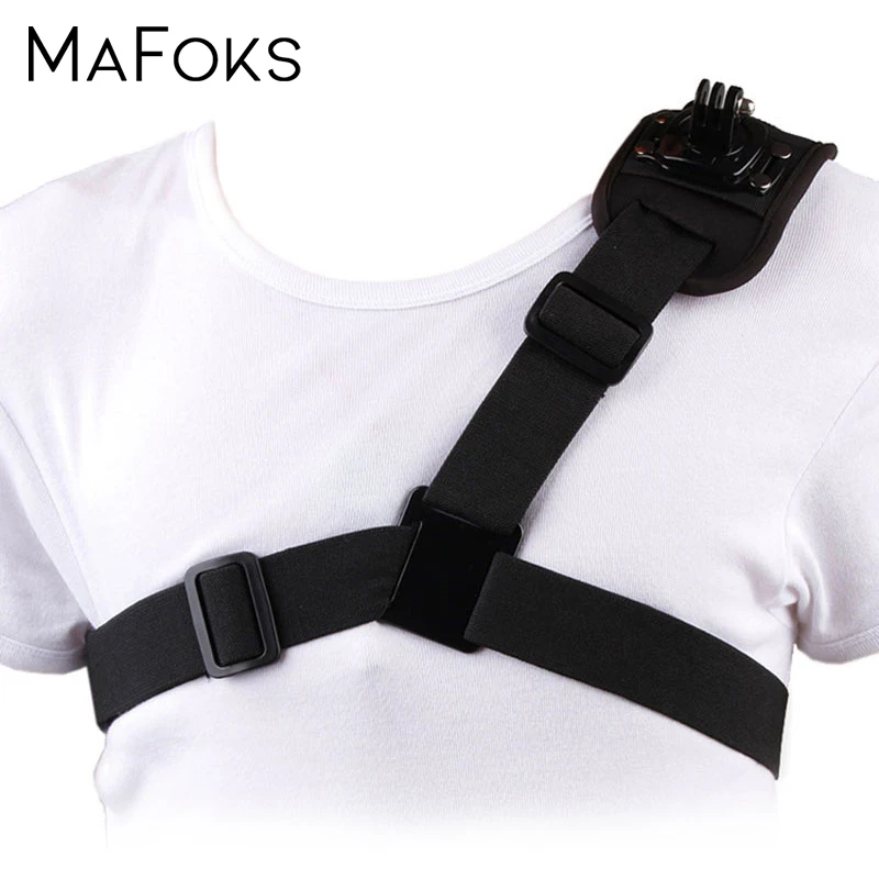 360 Degree Rotation Shoulder Strap Mount for Gopro Hero 9 8 7 6 5 4 3 SJ4000 Action Camera Chest Harness Belt Adapter For Go pro
360 Degree Rotation Shoulder Strap Mount for Gopro Hero 9 8 7 6 5 4 3 SJ4000 Action Camera Chest Harness Belt Adapter For Go pro