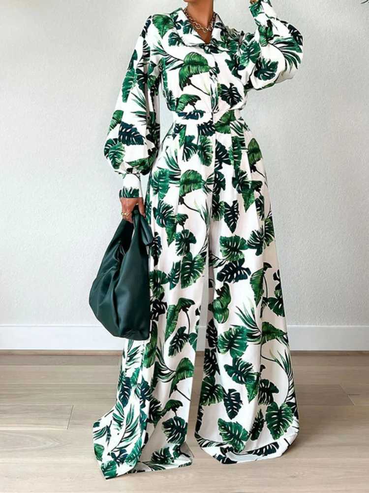 Spring and Autumn New Women's Fashion Casual Loose Long Sleeve Printed Pants Set Two Piece Sets Womens Outifits
Spring and Autumn New Women's Fashion Casual Loose Long Sleeve Printed Pants Set Two Piece Sets Womens Outifits
