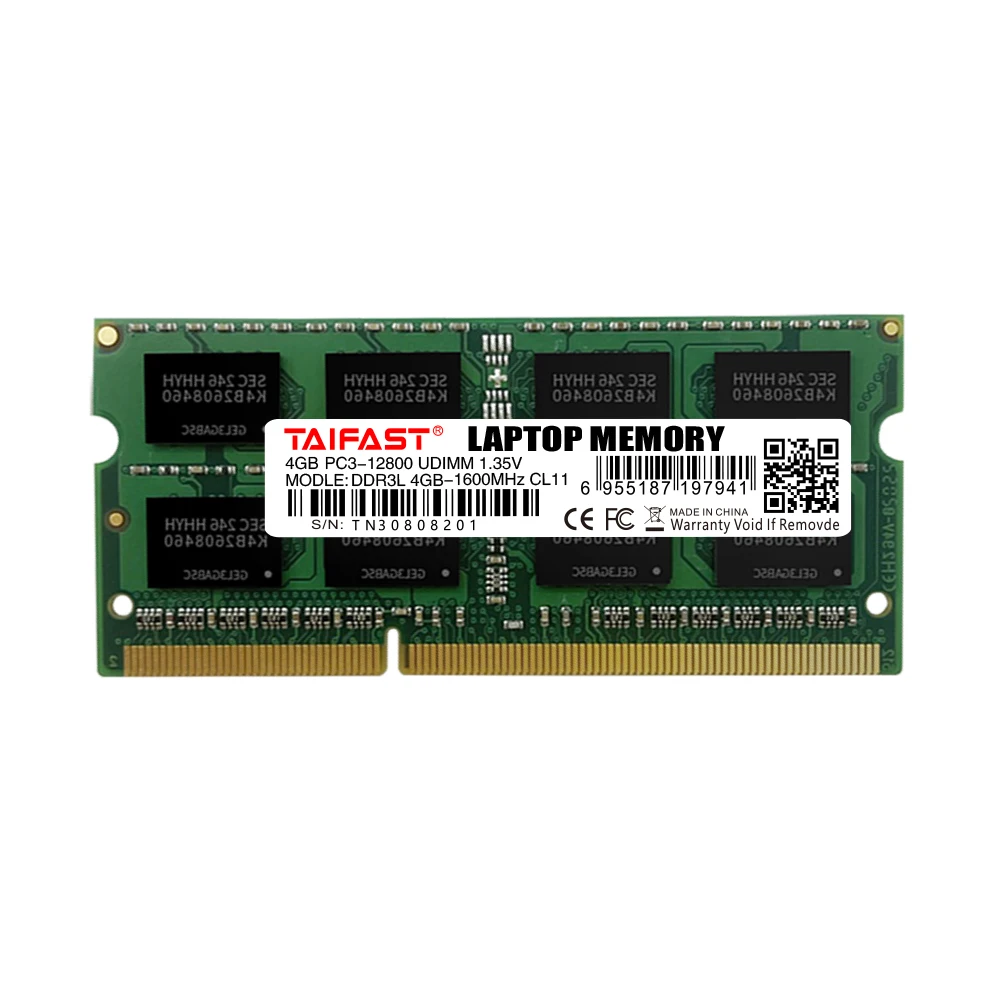 Good Price Taifast DDR3 Laptop memory ram memoria rams computer parts memory 4GB 8GB 16GB 1600mhz SO DIMM 4 gb 16 gb
Good Price Taifast DDR3 Laptop memory ram memoria rams computer parts memory 4GB 8GB 16GB 1600mhz SO DIMM 4 gb 16 gb