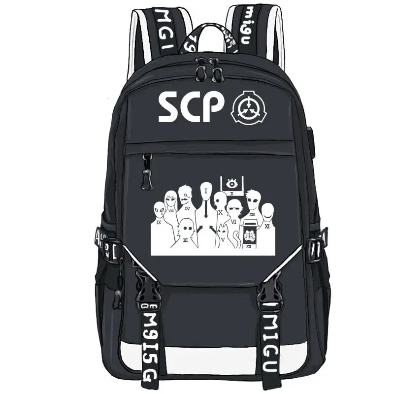 Сумка для ноутбука с рисунком из аниме SCP Foundation, дорожный рюкзак, школьная сумка в стиле Харадзюку, подарок #4
Сумка для ноутбука с рисунком из аниме SCP Foundation, дорожный рюкзак, школьная сумка в стиле Харадзюку, подарок #4