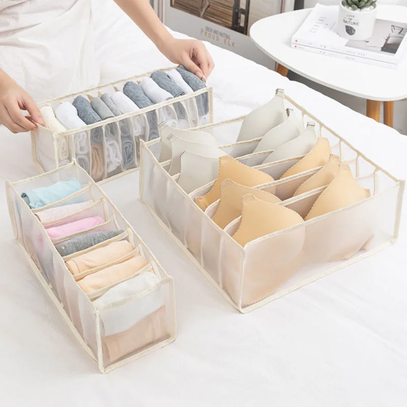 Clothes Jeans Organizer Underwear Drawer Storage Box Clothes Bras Socks Organizer Wardrobe Dormitory Compartment Storage Bag
Clothes Jeans Organizer Underwear Drawer Storage Box Clothes Bras Socks Organizer Wardrobe Dormitory Compartment Storage Bag