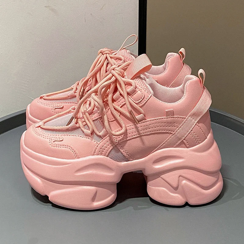 White Women Chunky Leather Sneakers High Platform Ulzzang Sports Shoes New 2023 Spring Thick Bottom Women's Wedge Casual Shoes
White Women Chunky Leather Sneakers High Platform Ulzzang Sports Shoes New 2023 Spring Thick Bottom Women's Wedge Casual Shoes