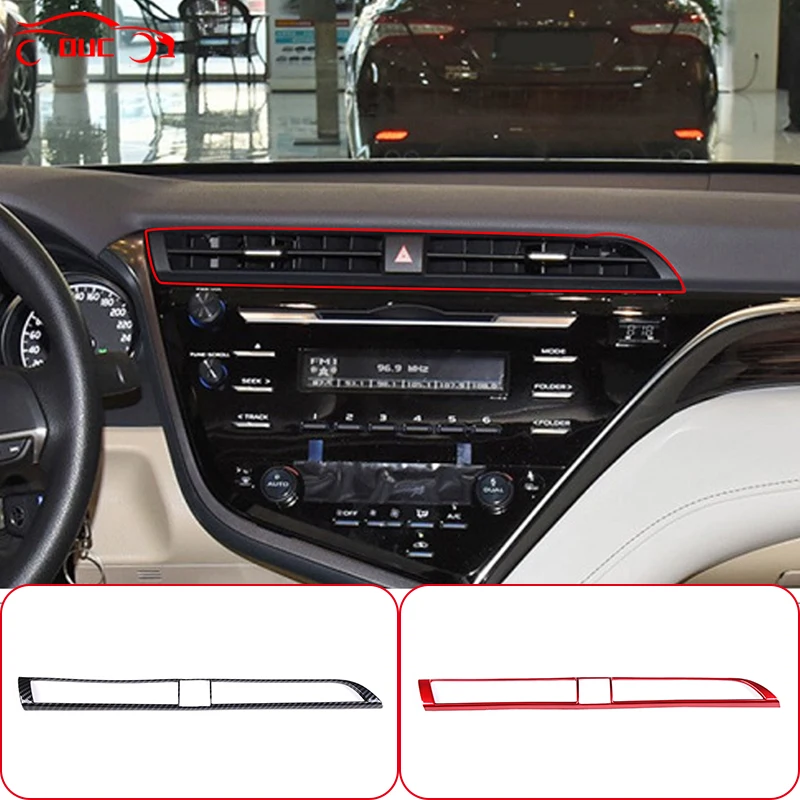 For Toyota Camry 8th 2018-2021 ABS Plastic Car Central Control Air Conditioning Vent Outlet Frame Trim Cover Interior Accessorie
For Toyota Camry 8th 2018-2021 ABS Plastic Car Central Control Air Conditioning Vent Outlet Frame Trim Cover Interior Accessorie