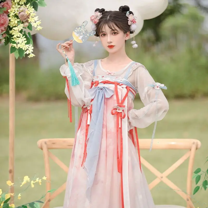 2023Sanrio Cinnamoroll To Improve Hanfu Tang Chest Up Skirt Anime Figure Embroidery Delicate Sweet Elegant Fashion Girlfriend
2023Sanrio Cinnamoroll To Improve Hanfu Tang Chest Up Skirt Anime Figure Embroidery Delicate Sweet Elegant Fashion Girlfriend