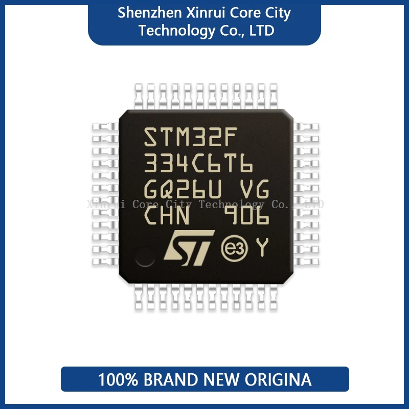 100% IC STM32F334C6T6 STM32F334C8T6 STM32F334 STM32F MCU Original Assembled Real ProductProgrammable Microcontroller Module Chi
100% IC STM32F334C6T6 STM32F334C8T6 STM32F334 STM32F MCU Original Assembled Real ProductProgrammable Microcontroller Module Chi